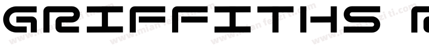 Griffiths Regular字体转换